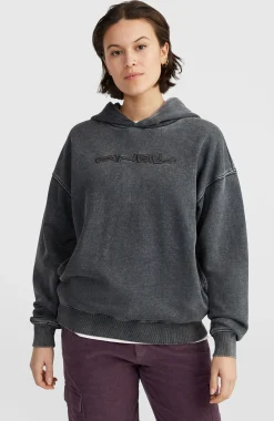 FemmesSweat à capuche Surf Heroes| Noire