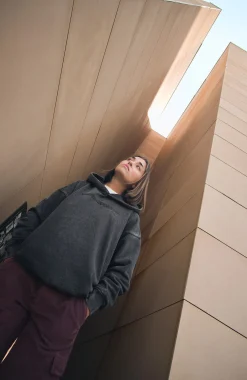 FemmesSweat à capuche Surf Heroes| Noire