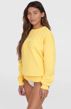 FemmesSweatshirt Future Surf Crew| Jaune