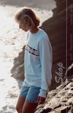 FemmesSweatshirt O'Riginals Crewneck| Bleu