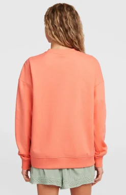 FemmesSweatshirt Summer Must-Have Crewneck| Orange