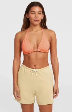 FemmesSweatshort Essentials Script| Beige