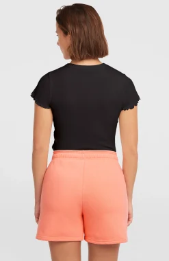 FemmesSweatshort Summer Musthave| Orange