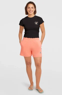 FemmesSweatshort Summer Musthave| Orange