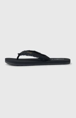 FemmesTongs Ditsy Jacquard| Noire