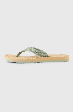 FemmesTongs fleuries O'Neill| Vert