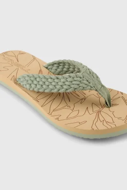 FemmesTongs fleuries O'Neill| Vert