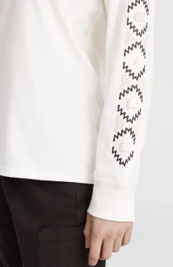 FemmesT-shirt à manches longues| Blanc