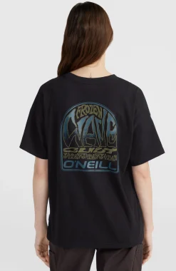 FemmesT-shirt Back Graphic| Noire