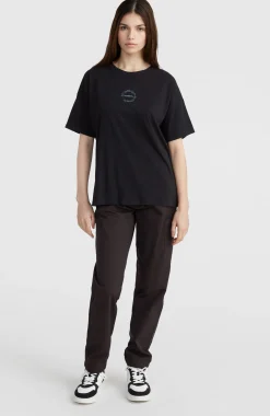 FemmesT-shirt Back Graphic| Noire