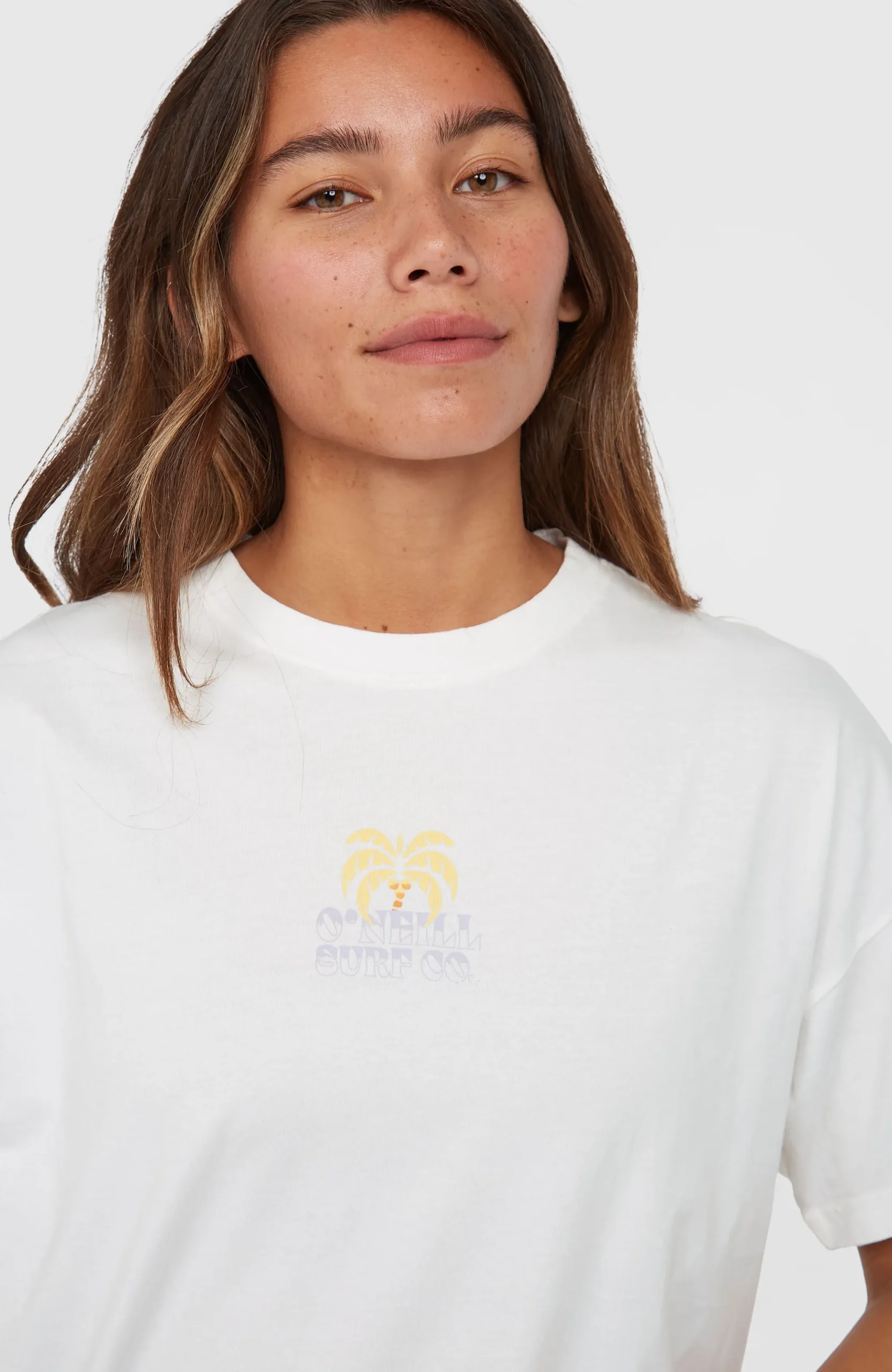 FemmesT-shirt Beach Vintage| Blanc