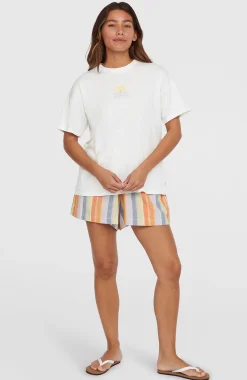 FemmesT-shirt Beach Vintage| Blanc
