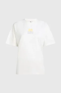 FemmesT-shirt Beach Vintage| Blanc