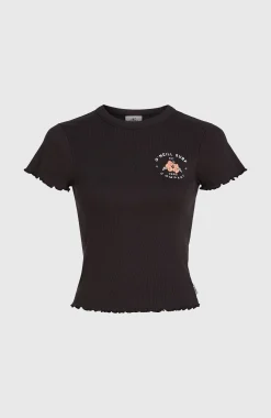 FemmesT-shirt côtelé O'Neill| Noire