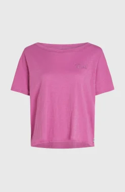 FemmesT-shirt Essentials O'Neill Script Scoop Neck| Violet
