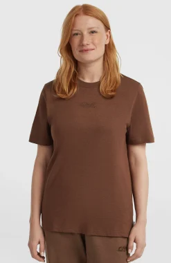 FemmesT-shirt Essentials Script| Brun