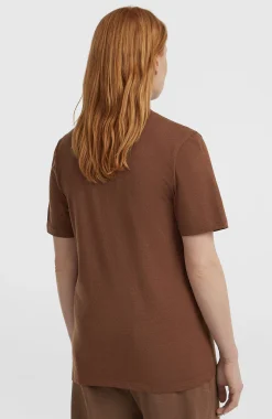 FemmesT-shirt Essentials Script| Brun