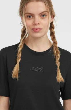 FemmesT-shirt Essentials Script| Noire