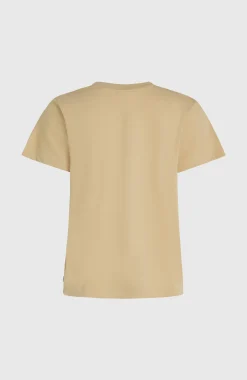 FemmesT-shirt Essentials Script| Beige
