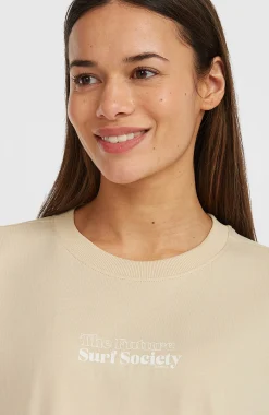 FemmesT-shirt Future Surf Society| Beige