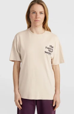 FemmesT-shirt Future Surf Society| Beige