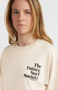 FemmesT-shirt Future Surf Society| Beige