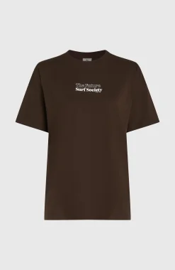 FemmesT-shirt Future Surf Society| Brun