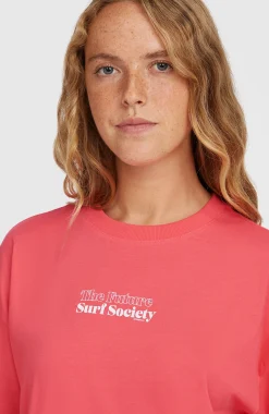 FemmesT-shirt Future Surf Society| Rose