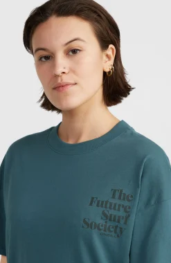 FemmesT-shirt Future Surf Society| Bleu