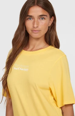 FemmesT-shirt Future Surf Society| Jaune