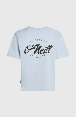 FemmesT-shirt O'Neill Boxy Back-Print| Bleu