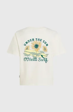 FemmesT-shirt O'Neill Boxy Back-Print| Blanc