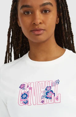 FemmesT-shirt O'Neill Graphic| Blanc