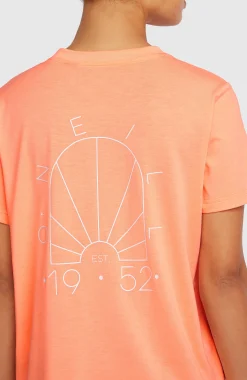 FemmesT-shirt O'Neill Hybrid Polygiene| Orange