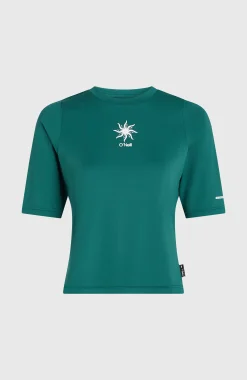 FemmesT-shirt O'Neill Hybrid Polygiene UPF 50+| Vert
