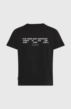 FemmesT-shirt O'Neill Polygiene Cotton Graphic| Noire