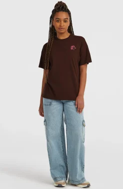 FemmesT-shirt O'Riginals Back-Print| Brun
