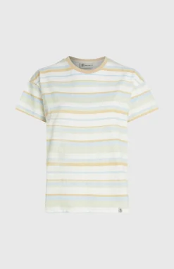 FemmesT-shirt O'Riginals Boxy Stripe| Bleu