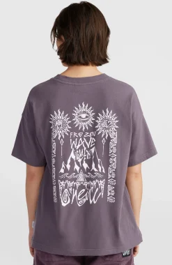 FemmesT-shirt oversize Surf Heroes| Violet