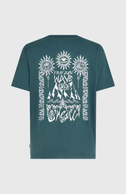 FemmesT-shirt oversize Surf Heroes| Bleu