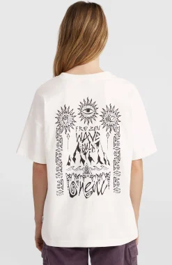 FemmesT-shirt oversize Surf Heroes| Blanc