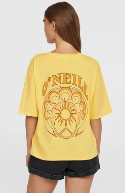 FemmesT-shirt Summer Must Haves Back Print| Jaune