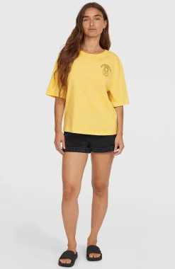 FemmesT-shirt Summer Must Haves Back Print| Jaune