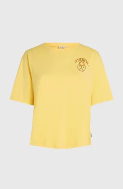 FemmesT-shirt Summer Must Haves Back Print| Jaune