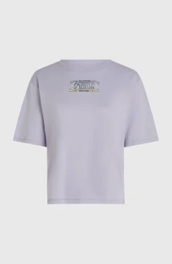 FemmesT-shirt Summer Must Haves Back Print| Violet