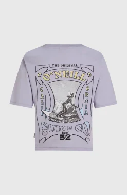 FemmesT-shirt Summer Must Haves Back Print| Violet