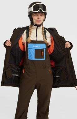 FemmesVeste de ski FWC'Peak| Brun