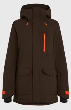FemmesVeste de ski FWC'Peak| Brun