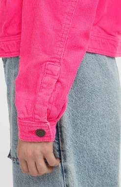 FemmesVeste O'Riginals en velours côtelé| Rose