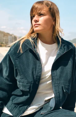 FemmesVeste Surf Heroes en velours côtelé| Bleu